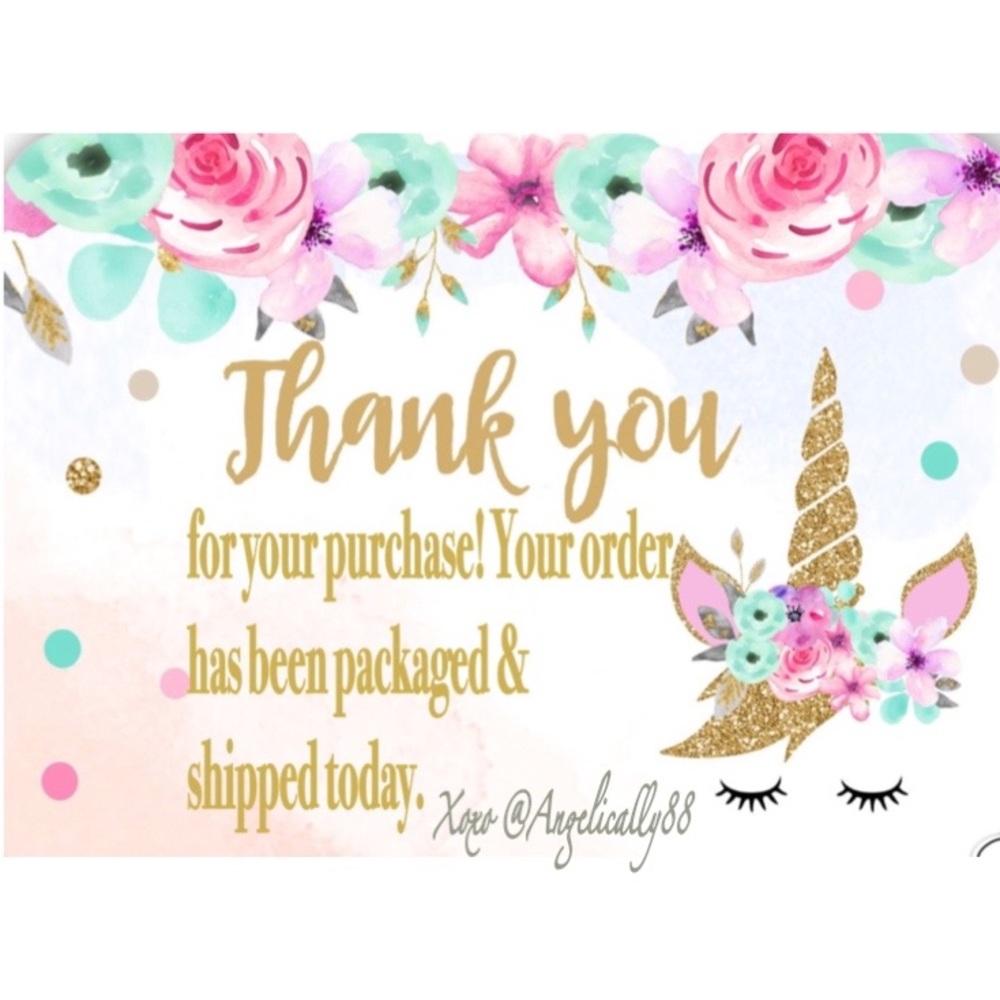 Thank you for your purchase!!